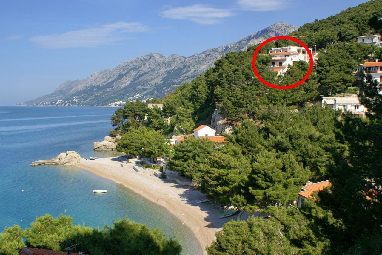 Apartments By The Sea Brela, Makarska - 6688 Exterior foto